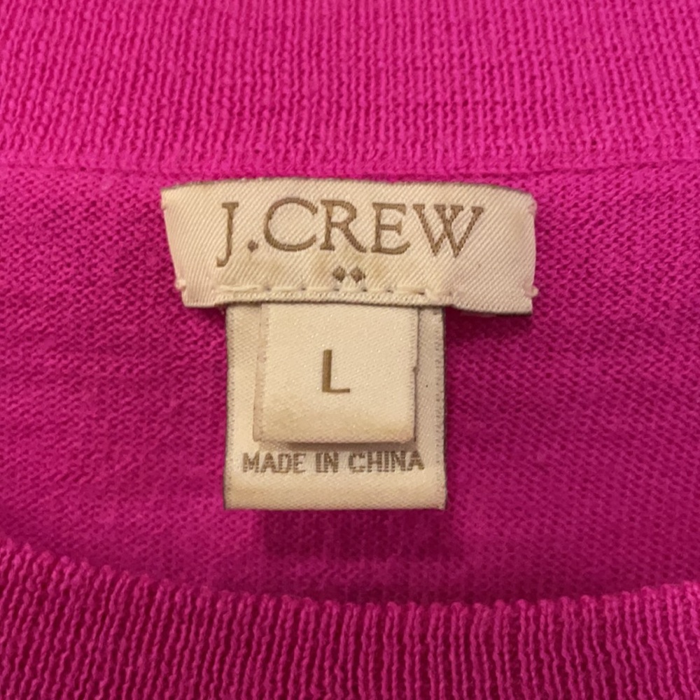 J crew 3/4 sleeve wool sweater - Picture 2 of 4